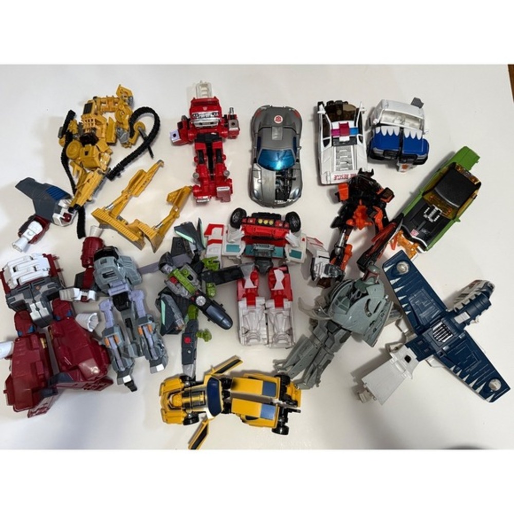 Transformers Hasbro Crossover Action Figure Lot‎ Accessory Parts